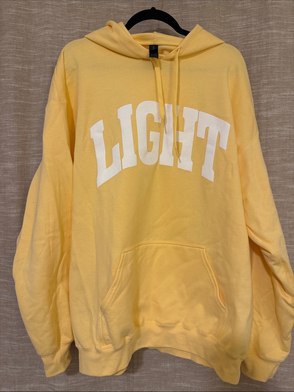 Gildan Yellow 'LIGHT' Pullover Hoodie
